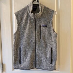 Patagonia Heathered Gray Vest